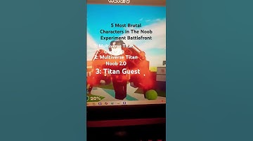 The Noob Experiment Battlefront
