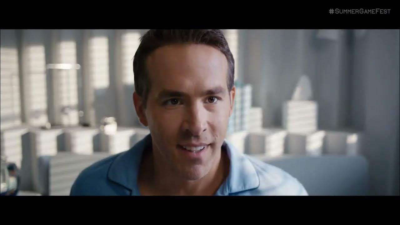 Free Guy Trailer (With Youtubers in it.). SummerGamefest Jacksepticeye