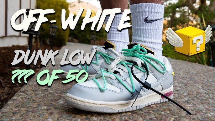 EP. 103 Nike X Off White Dunk Low 46 of 50 Review 