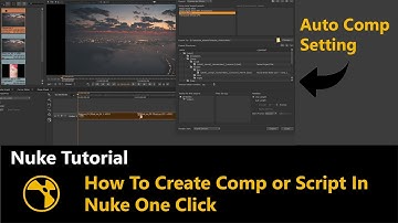 Nuke Tutorial - How To Create Comp or Script In Nuke Studio In One Click.- Part _ 02 (HINDI)