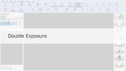 Panasonic "Image Capture Plus" Demo - Double Exposure