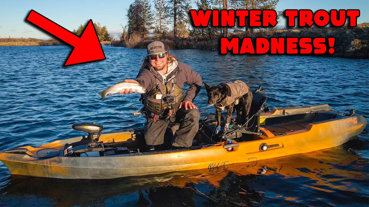 Windy Rainbows: Winter Trout Fishing On The Fly (Video)