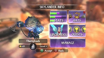 Skylanders Giants - Thumpback and Eye-Brawl