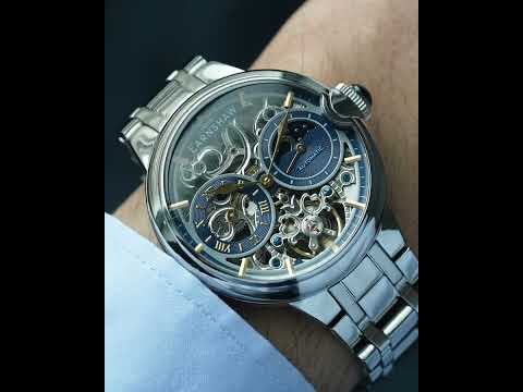 Thomas Earnshaw Barallier Dual Time Automatic (ES-8242-33) at Touch of Modern