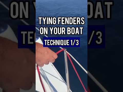 Tying Boat Fenders