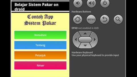 sistem pakar database sqlite sederhana android eclipse