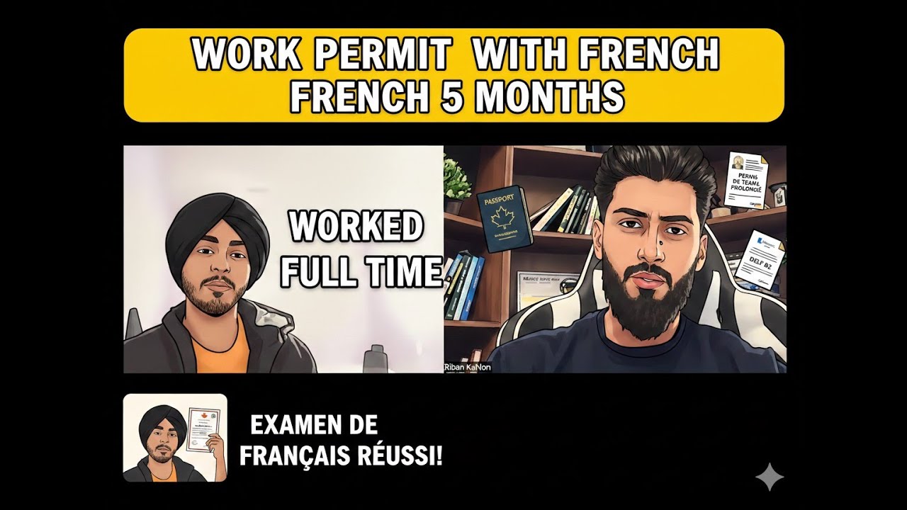 He Worked Full Time, Studied Smart & Extended His Work Permit in 5 Months (TCF Canada)