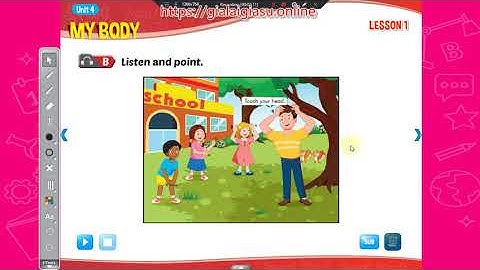 Unit 4 My Body – Lesson 1 i-learn Smart Start 1 (https://gialaigiasu.online - Tiếng Anh lớp 1- mới)
