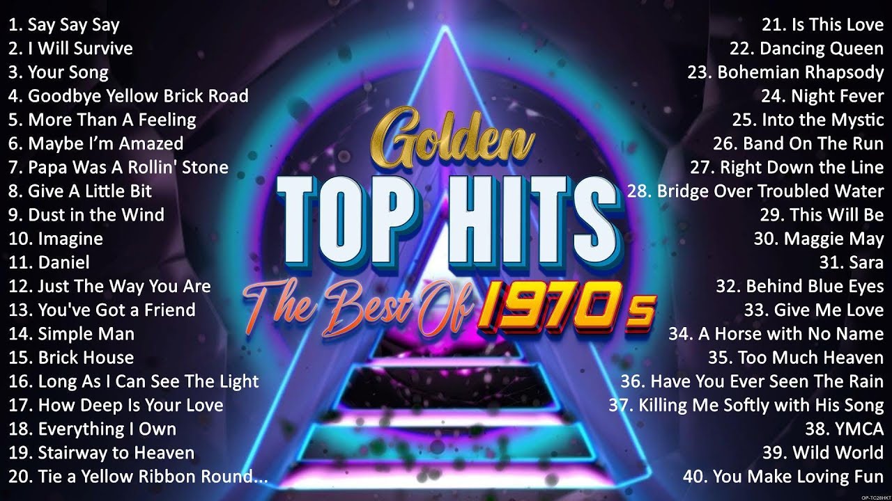 70s Gold: Classic Old Songs List from the Greatest Decade of Music