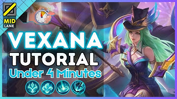 4-Minute Vexana Tutorial in the Mid Lane || (MLBB S38) 2025
