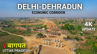 दिल्लीदेहरादून एक्सप्रेसवे : Greenfield Alignment Pkg1 Update After 5 months | April 2024