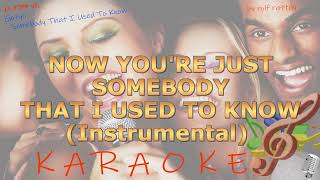 Gotye - Somebody That I Used To Know - Instrumental and Karaoke