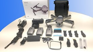 DJI Mavic Pro Platinum Fly More Combo Unboxing & Charging Tips