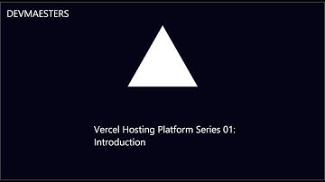Vercel Hosting Platform Series 01 Introduction