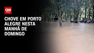 Chove em Porto Alegre nesta manhã de domingo | AGORA CNN