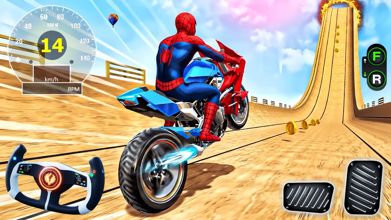 GT Bike Stunt Racing - Extreme Motocross Dirt Bike Racer