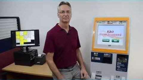 self ordering payment kiosk machine