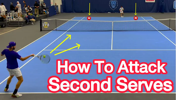 How To Attack Weak Second Serves In Singles (3 Easy Tennis Tips)
