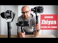 Estabilizadores gimbal Zhiyun, prueba de campo