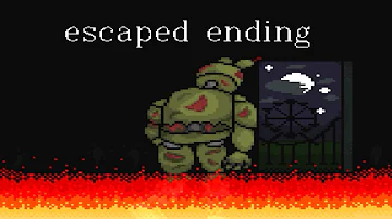 Is Springtrap still alive after the fire?