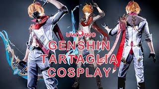 Uwowo Game Genshin Impact Tartaglia/Childe Men Cosplay Costume Uwowo Game Genshin Impact Tartaglia/Childe Men Cosplay Costume