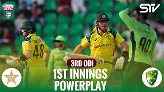1st Innings Powerplay | Pakistan vs Australia | Match 03 | ODI Series 2026 | PCB | M9J1H screenshot 5