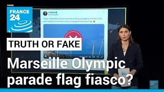 No, French pilots did not &#39;accidentally&#39; paint a Russian flag during Olympic flyover • FRANCE 24