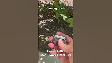 Testing the Haptic EDC Photon fidget slider w/ Modusworks Rapt Lite plates. #fidgetslider #fidgets