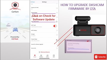 CPPLUS Dashcam OTA Upgrade #dashcam #carkam #gps #cpplus