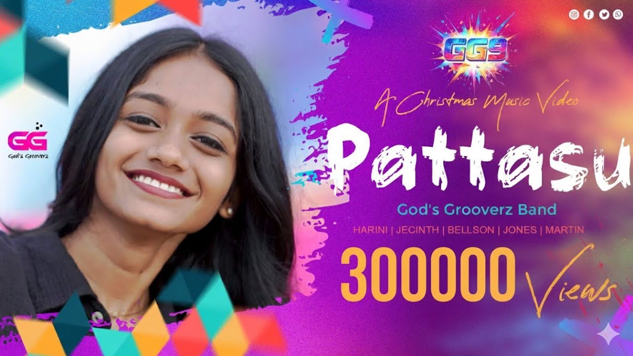 CHRISTMAS DANCE | NEW TAMIL CHRISTMAS SONG 2025 | #PATTASU | #GG9 | 4K