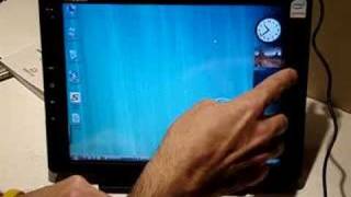 Video Review of the tabletkiosk Sahara Slate PC i440D part 3