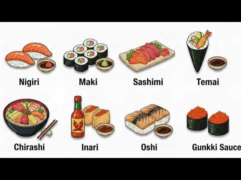 Every Sushi Explained in 8 Minutes