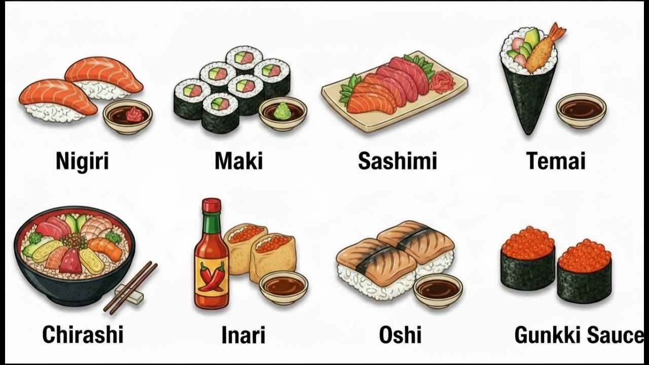 Every Sushi Explained in 8 Minutes