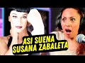 SUSANA ZABALETA | ME QUEDO EN SHOCK!!!!! | Vocal coach REACTION & ANALYSIS