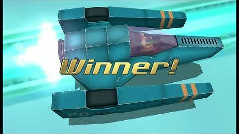 F Zero GX Time Attack on Big Blue Drift Highway With Mighty Hurricane 1