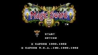 Magic Sword (SNES) Intro & Demo