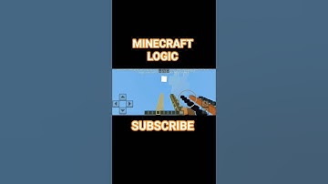 Minecraft Logic #minecraft #shorts