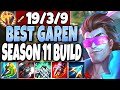 Meet the New Garen Conqueror Season 11 Build and DESTROY 🔥 LoL Top Best Garen Preseason s11 Gameplay