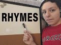 Lyric Theory 101: Rhymes