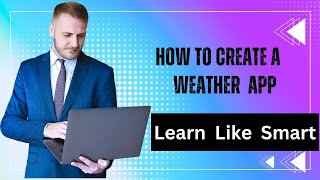 How to create a weather App  Using HTML, CSS, and JavaScript | Creative Thinking screenshot 1