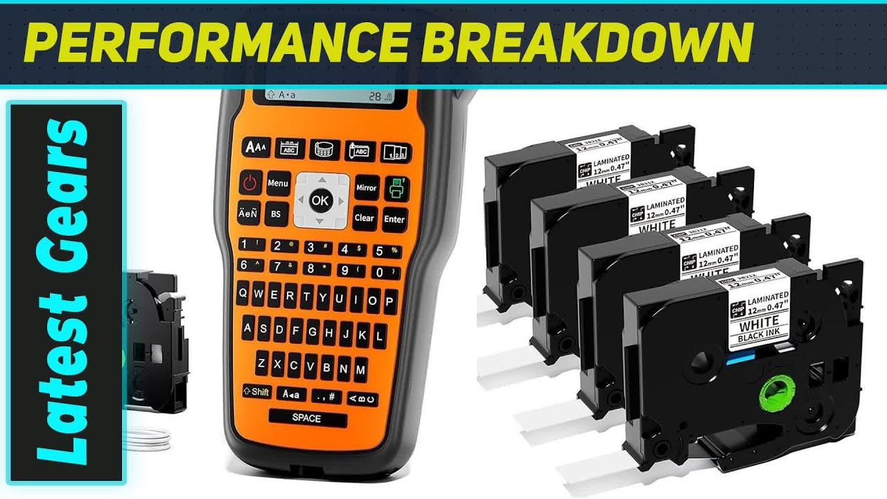 E1000 Labeler: Best Waterproof Cable Labeling Machine! - YouTube