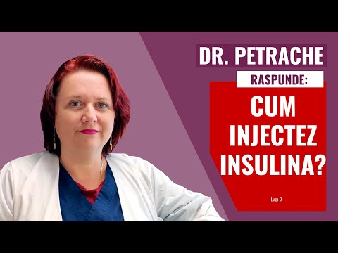 Cum se injecteaza corect insulina?