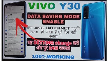 ViVO Y30 data saving mode enable&data lose problem solved