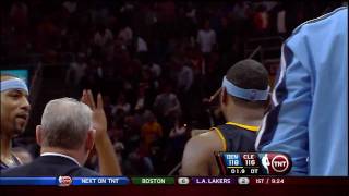 Carmelo Anthony Game Winner over LeBron James HD