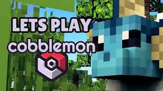 LIVE - These new Minecraft Mobs Look Like POKEMON // Cobblemon Let's Play