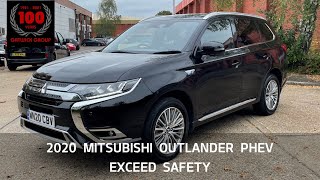 2020 Mitsubishi Outlander PHEV Exceed Safety 2.4l Hybrid Auto For Sale | Gatwick Mitsubishi, Crawley