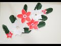 Easy hand made paper flowers decoration