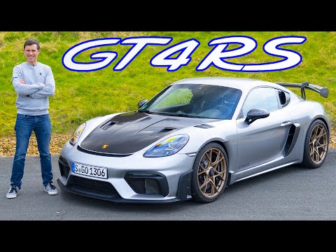 Обзор Porsche GT4 RS: разгон 0-60м/ч (0-96км/ч), 1/4 мили, проверка звука, тормозов и управляемости