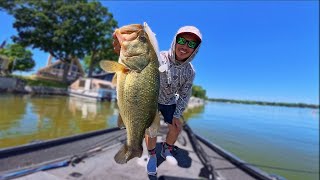 The Bite Got Crazy! (Swimbait around Docks)