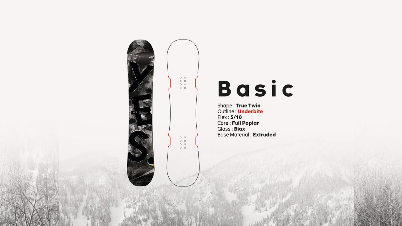 Basic Snowboard 2023 | YES. Snowboards
